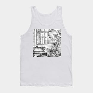 GEORGE BERNARD SHAW - ink portrait .1 Tank Top